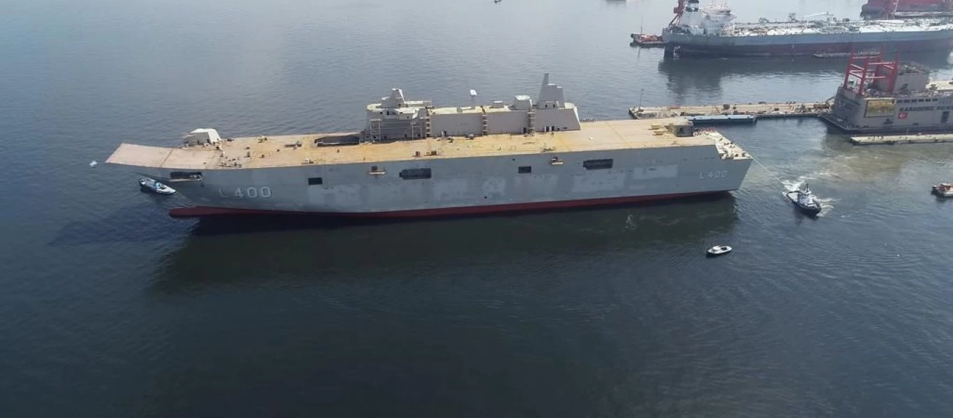 Ξεκάθαρο ισπανικό «όχι» στο πάγωμα ναυπήγησης του ελικοπτεροφόρου για την Τουρκία